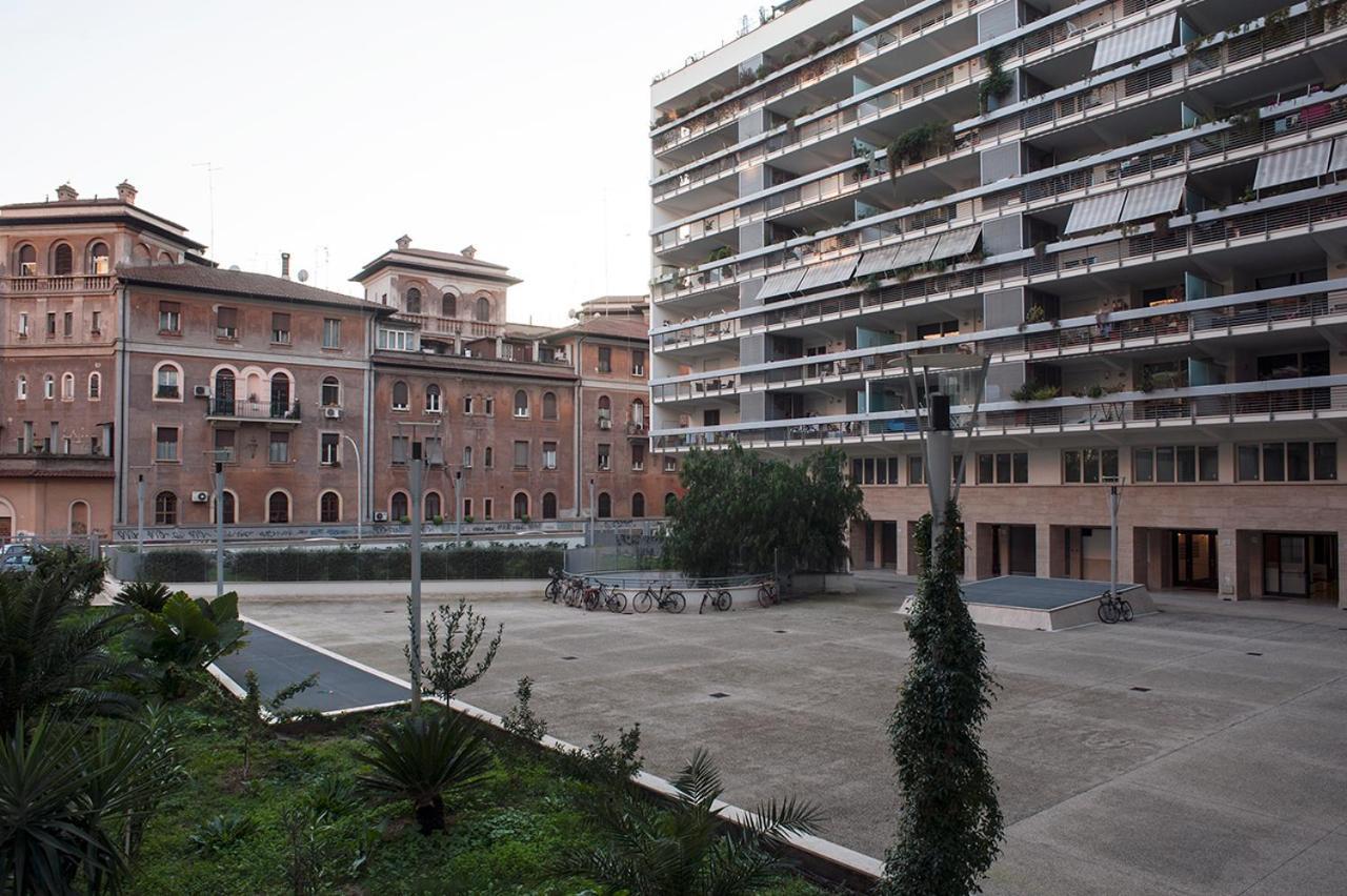 Penthouse 40 In Trastevere With Seasonally Jacuzzi Rome Luaran gambar